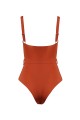 Olivia Rust Red One Piece