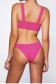 Bonnie Pink Crinkle Top & Bikini Set