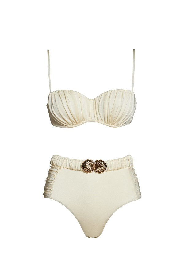 Alexis Ivory SeaShell Bikini Bottom