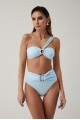 Hera Cipriani Blue Sculpt Bikini Bottom