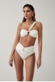 Hera White Porcelaine Bandeau Top