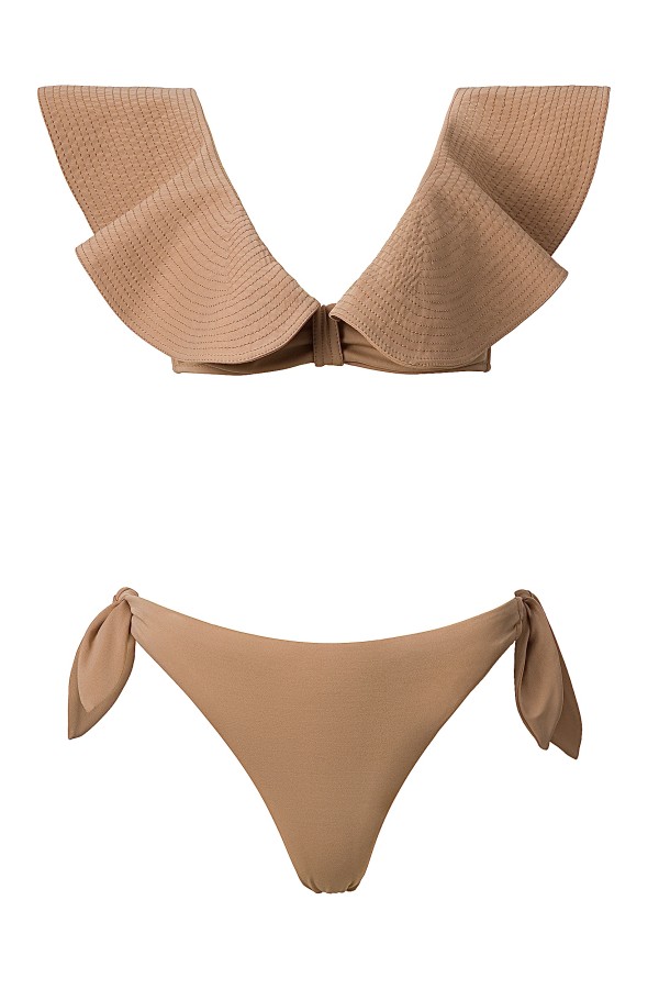 Marina Bikini Bottoms Camel