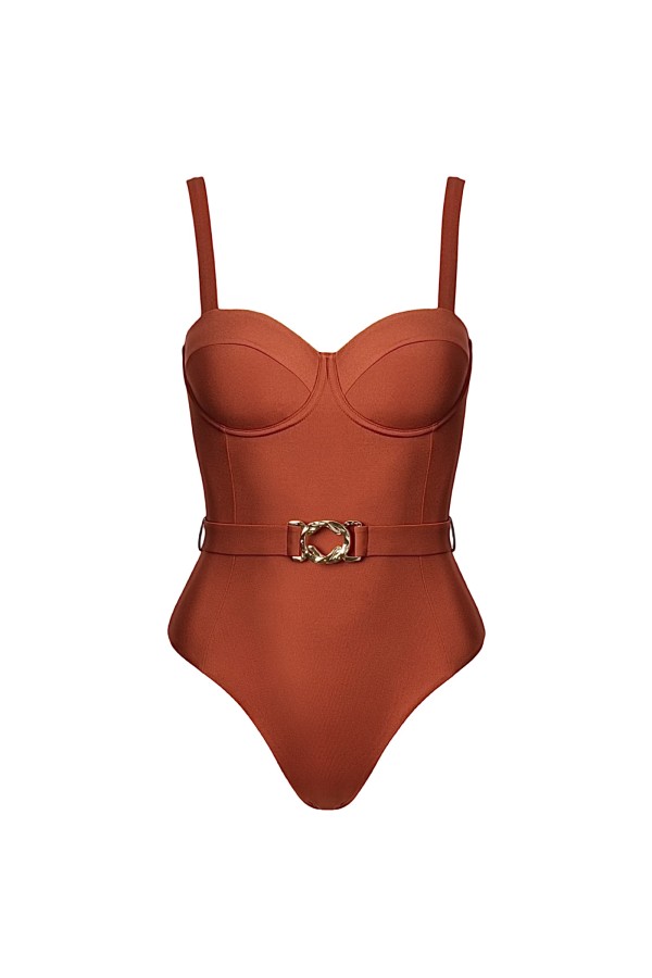 Olivia Rust Red One Piece Olivia Rust Red One Piece