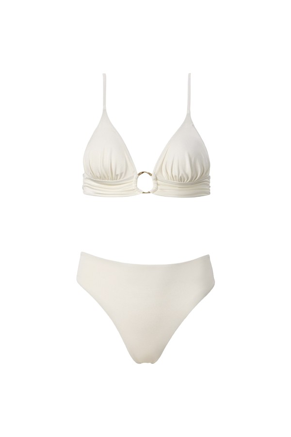 Chloe Ivory Sculpt Bikini Bottom Chloe Ivory Sculpt Bikini Bottom