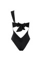 Gaia Black Bandeau Double O-Ring One Piece Gaia Black Bandeau Double O-Ring One Piece