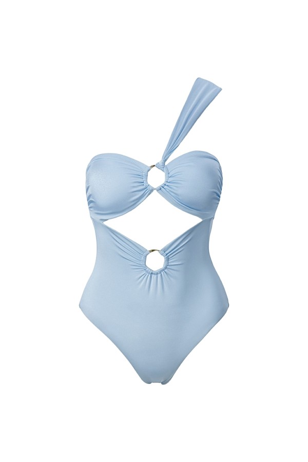 Costum De Baie Gaia Cipriani Blue O-ring Bandeau Costum De Baie Gaia Cipriani Blue O-ring Bandeau