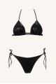 Nova Metallic Black Bikini