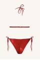 Nova Metallic Red Bikini