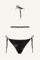 Nova Metallic Black Bikini